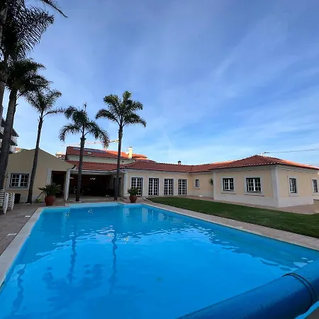 With Palm Tree Heated Pool São Martinho do Porto